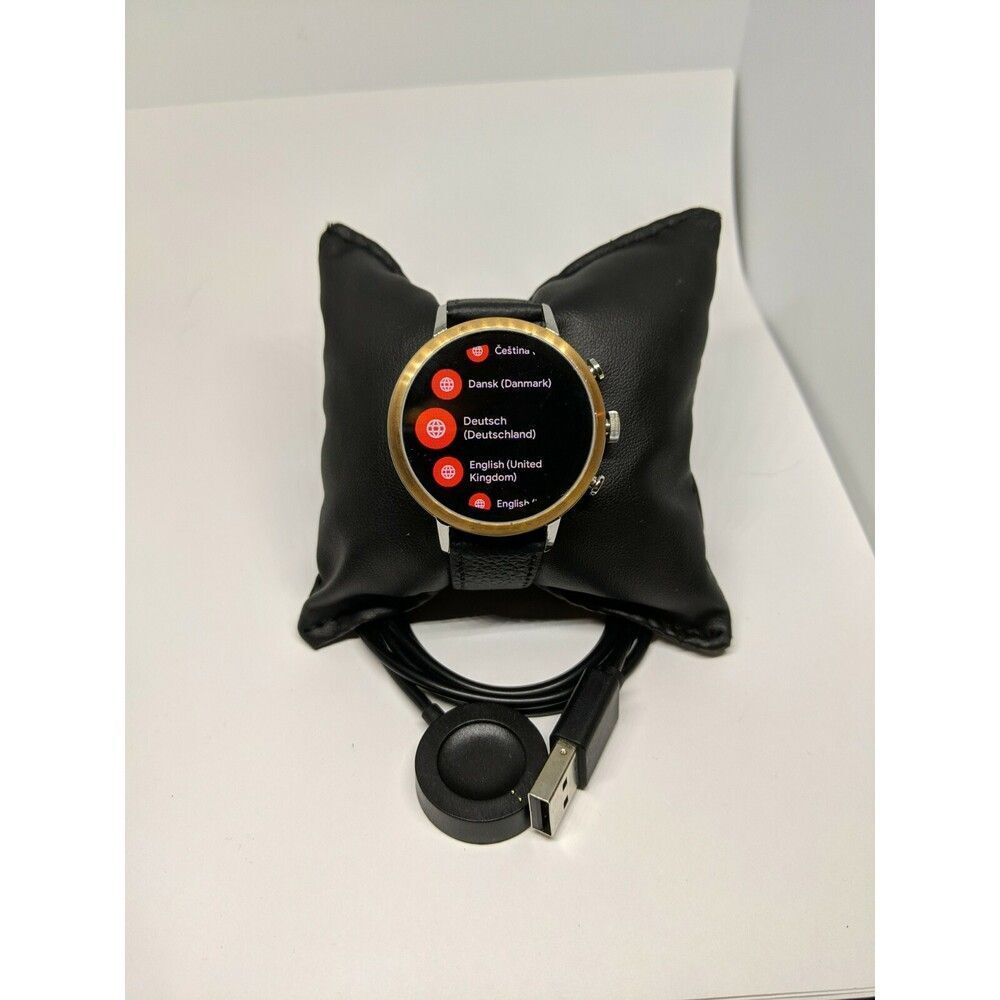 Fossil Gen 4 Authentic Genuine Digital Smart Watch FTW6016 BK274